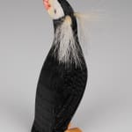 ELLEN SAVAGE (ELLEN SAVAGE XIDHOY) (1919-2004) DEG XINAG ATHABASCAN, Athabaskan Doll with Beaded Coat and Willow Root Basket, 12 Sept...