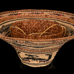 UNIDENTIFIED ALASKAN TSIMSHIAN ARTIST, Open Basket with Cherry Design, 1920s - 1930s