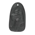 CAPTAIN ANDREW BROWN (1879-1962), HAIDA,MASSET, HAIDA GWAII, Model Totem Pole, c. 1950s / 1960s