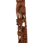 GOOTA ASHOONA (1967-) KINNGAIT (CAPE DORSET), Spirit with Hanging Janus-Face, 2000s