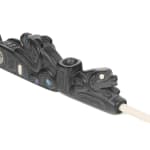 CAPTAIN ANDREW BROWN (1879-1962), HAIDA,MASSET, HAIDA GWAII, Model Totem Pole, c. 1950s / 1960s