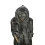 UNIDENTIFIED ARTIST, INUKJUAK (PORT HARRISON), Standing Hunter on Base, 1950s