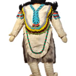 Possibly: JOY KILUVIGYUAK HALLAUK (1940-2000) ARVIAT (ESKIMO POINT), Doll in a Finely Decorated Beaded Amautiq, early-mid 1980s