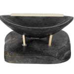 JOSEPHIE ACULIAK (1910-1968) INUKJUAK (PORT HARRISON), Curled Hare, Scenting Danger, 1960