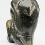ISA AQIATTUSUK SMILER (1921-1986) INUKJUAK (PORT HARRISON), Hunter Struggling with a Polar Bear, 1960s