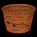 UNIDENTIFIED ALASKAN TSIMSHIAN ARTIST, Open Basket with Cherry Design, 1920s - 1930s