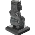 CAPTAIN ANDREW BROWN (1879-1962), HAIDA,MASSET, HAIDA GWAII, Model Totem Pole, c. 1950s / 1960s