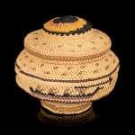 UNIDENTIFIED ALASKAN TSIMSHIAN ARTIST, Open Basket with Cherry Design, 1920s - 1930s