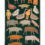 KENOJUAK ASHEVAK, C.C., R.C.A. (1927-2013) KINNGAIT (CAPE DORSET), Tuulliq Taanisiqtuq (Dancing Loon), 2006 #11