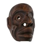 JACK JAMES (c. 1902-1980) KWAKWA̱KA̱ʼWAKW, Humanoid Mask, c. 1960s