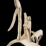 KENOJUAK ASHEVAK, C.C., R.C.A. (1927-2013) KINNGAIT (CAPE DORSET), Tuulliq Taanisiqtuq (Dancing Loon), 2006 #11