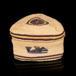 UNIDENTIFIED ALASKAN TSIMSHIAN ARTIST, Open Basket with Cherry Design, 1920s - 1930s