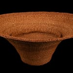 ISABEL RORICK (1955-) & MERLE ANDERSEN, HAIDA, OLD MASSET, HAIDA GWAII, Rain Hat with Hat Box, 1998 / 1999