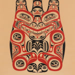 UNIDENTIFIED NUU-CHAH-NULTH ARTIST, Two Model Totem Poles, c. 1930s / 1940s