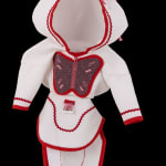 JOSEPHIE ACULIAK (1910-1968) INUKJUAK (PORT HARRISON), Curled Hare, Scenting Danger, 1960