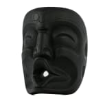 BERT WILCOX, CAMPBELL RIVER, B.C., Dzunuḵ̓wa (Wild Woman) Mask, c. 1980s
