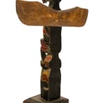 JOSEPHIE ACULIAK (1910-1968) INUKJUAK (PORT HARRISON), Curled Hare, Scenting Danger, 1960