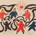 PAULOOSE AHRNNKVINA, QIKIQTAALUK (NORTH BAFFIN), Probably PANNIQTUUQ (PANGNIRTUNG), Whale, 1970s