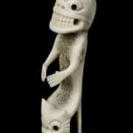 VICTOR MICHAEL WEST, TLINGIT, CREE, AND CELTIC, VANCOUVER / UCLUELET, BC, "Raven-Human" Paddle, Jan 2012