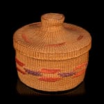 UNIDENTIFIED TLINGIT ARTIST, Rattle Top Basket, c. 1900