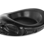 JOSEPHIE ACULIAK (1910-1968) INUKJUAK (PORT HARRISON), Curled Hare, Scenting Danger, 1960