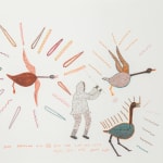 RANDY STIGLITZ (1956-) COAST SALISH / CREE, VANCOUVER, B.C., Dzunuḵ̓wa (Wild Woman)