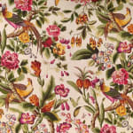 Pheasans Canvas Gold Multicolor