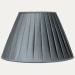 Douppion Fossil Silk Box Pleated Lampshade