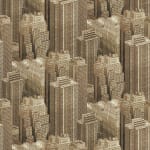 Manhattan Velvet Cream Brown