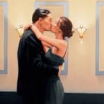 Jack Vettriano Betrayal First Kiss