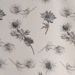 Sophies Thistles Steel Linen