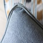 Cushions with Inverted Corner Pleat Finish