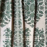 Bursa Forest Green on Silk Mutka
