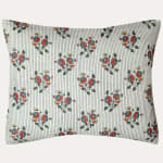 Antoinette Poisson Boutonniere Cushion with Fabric Both Sides