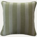 Patrick Gallagher Tessuti Sorrento Stripe Portofino Cushion with Piping