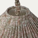 Morris & Co Pimpernel Cochineal Pink Handsewn Hanging Pendant Lampshade