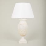 Alba Alabaster Urn Table Lamp