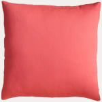 Unique Suzani Cushion with Silk Hand Embroidered Floral Motifs on Pink Silk & Cotton Base Cloth