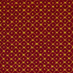Kosma Yellow On Maroon