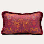 Tassinari & Chatel Cernuschi Pourpre Decorative Cushion handmade by Floren