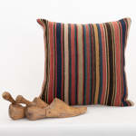 45x45cm 18x18in Jajim Striped Cushion