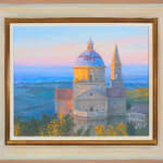 Nicholas Verrall Evening Light San Biagio Montepulciano