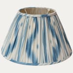 Pierre Frey Toiles de Nantes Bleu Ancien Handsewn Lampshade