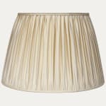 Douppion Putty Silk Pembroke Lampshade