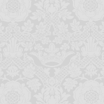 St Margaret Brocade White