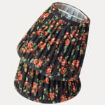 Decors Barbares Sarafane Ink Handsewn Gathered Candle Clip Lampshade