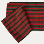 Green & Red Striped Textile