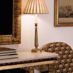 Reeded Candlestick Table Lamp