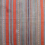 Shirvan Striped Silk Jajim with Unique Colouration