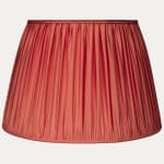 Douppion Pumpkin Silk Pembroke Lampshade